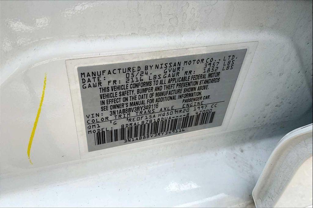 used 2024 Nissan Sentra car, priced at $19,196