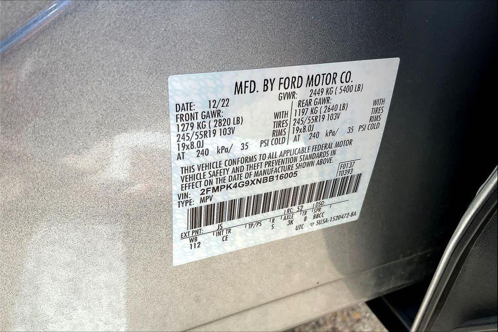 used 2022 Ford Edge car, priced at $22,250