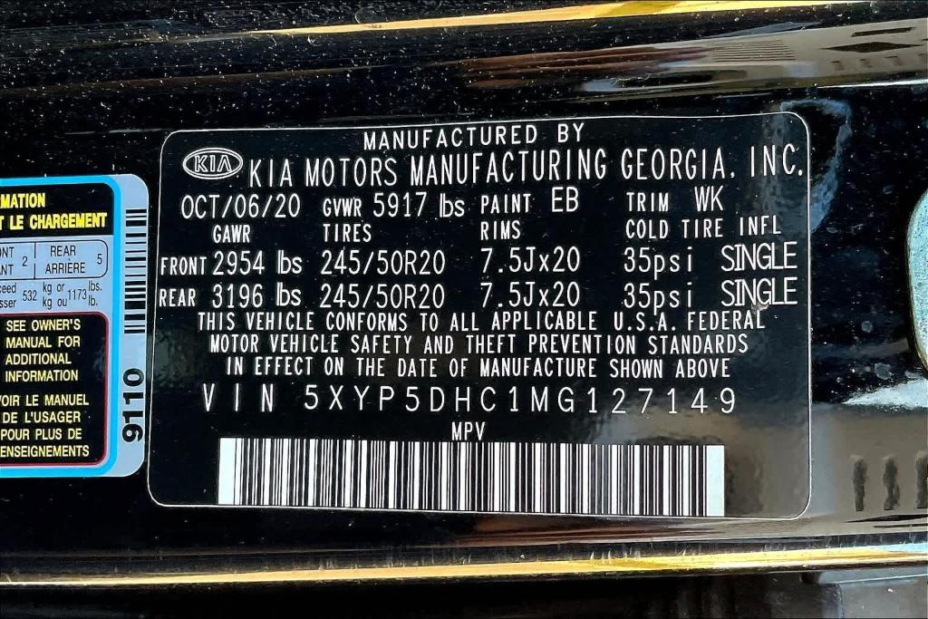 used 2021 Kia Telluride car, priced at $38,887
