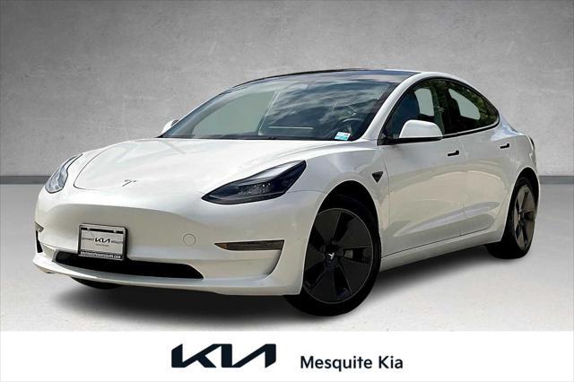 used 2023 Tesla Model 3 car, priced at $27,495