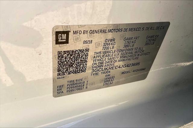 used 2018 Chevrolet Silverado 1500 car, priced at $24,749