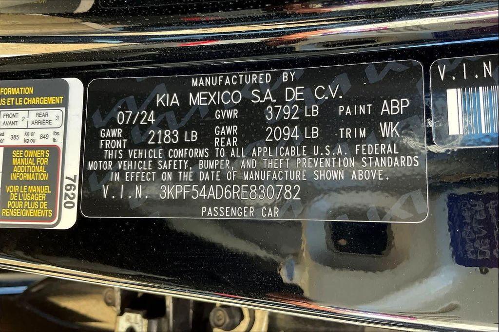 used 2024 Kia Forte car, priced at $21,996