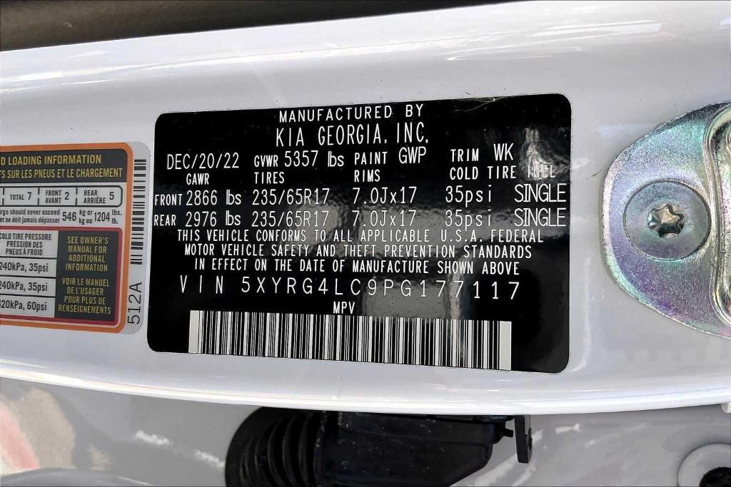 used 2023 Kia Sorento car, priced at $25,896