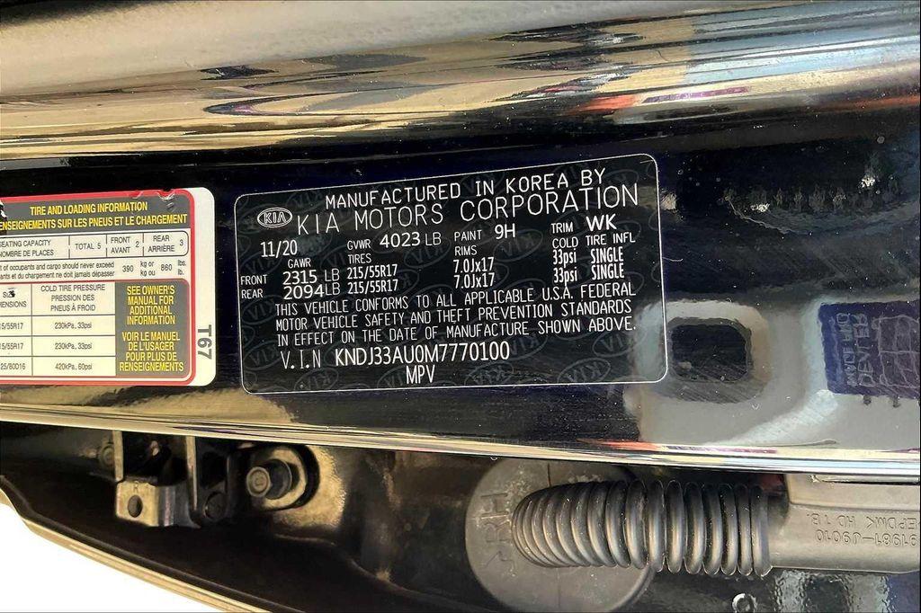used 2021 Kia Soul car, priced at $16,571