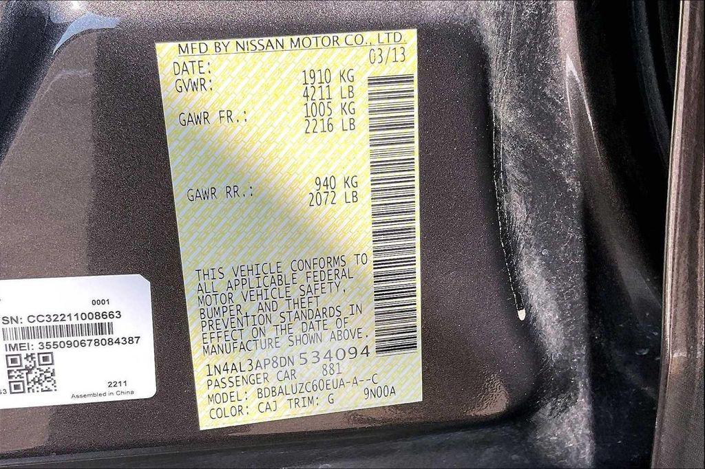 used 2013 Nissan Altima car, priced at $8,592