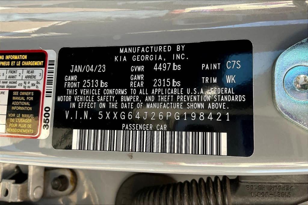 used 2023 Kia K5 car, priced at $26,522