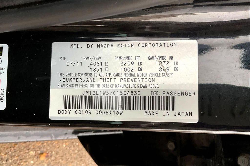 used 2012 Mazda Mazda3 car, priced at $7,994