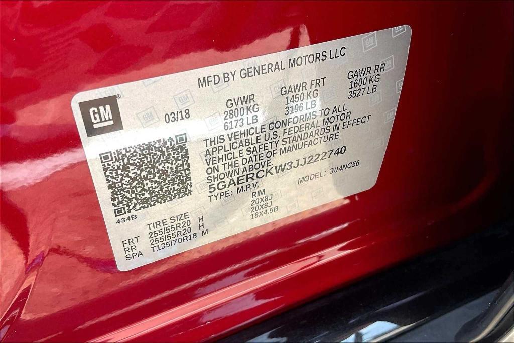 used 2018 Buick Enclave car, priced at $20,885