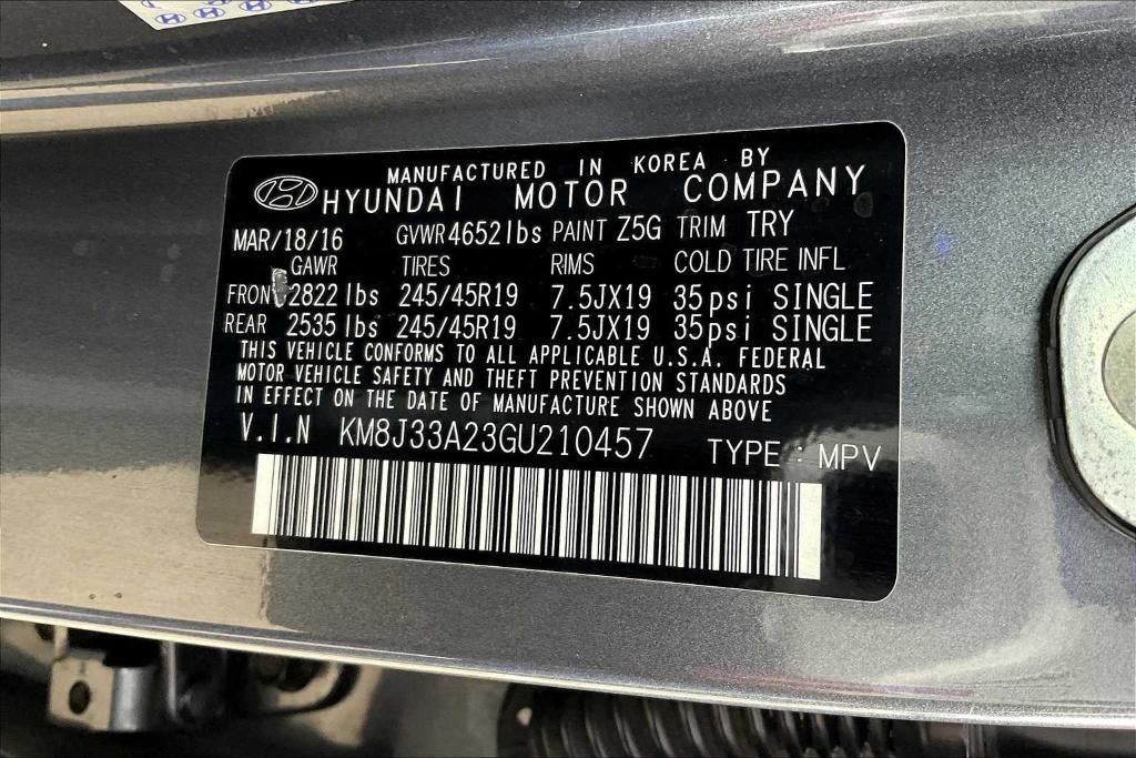 used 2016 Hyundai Tucson car, priced at $9,892