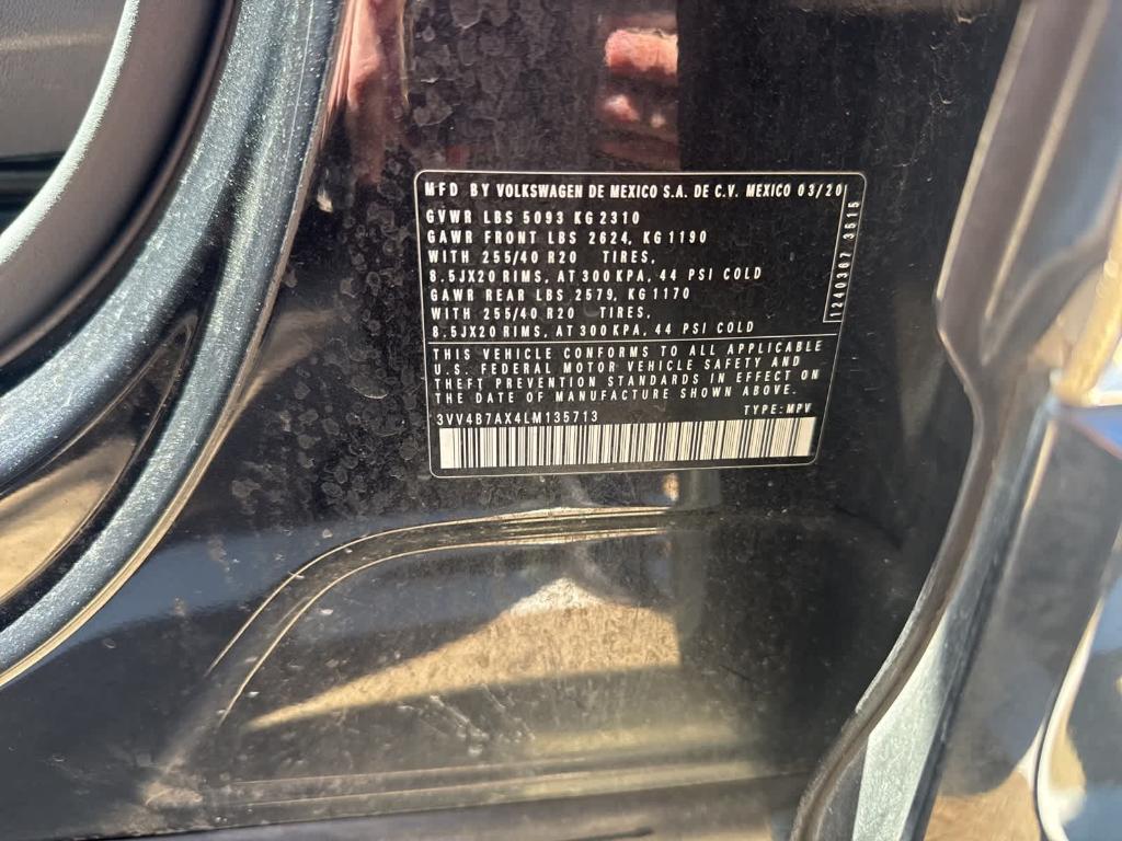 used 2020 Volkswagen Tiguan car, priced at $19,790