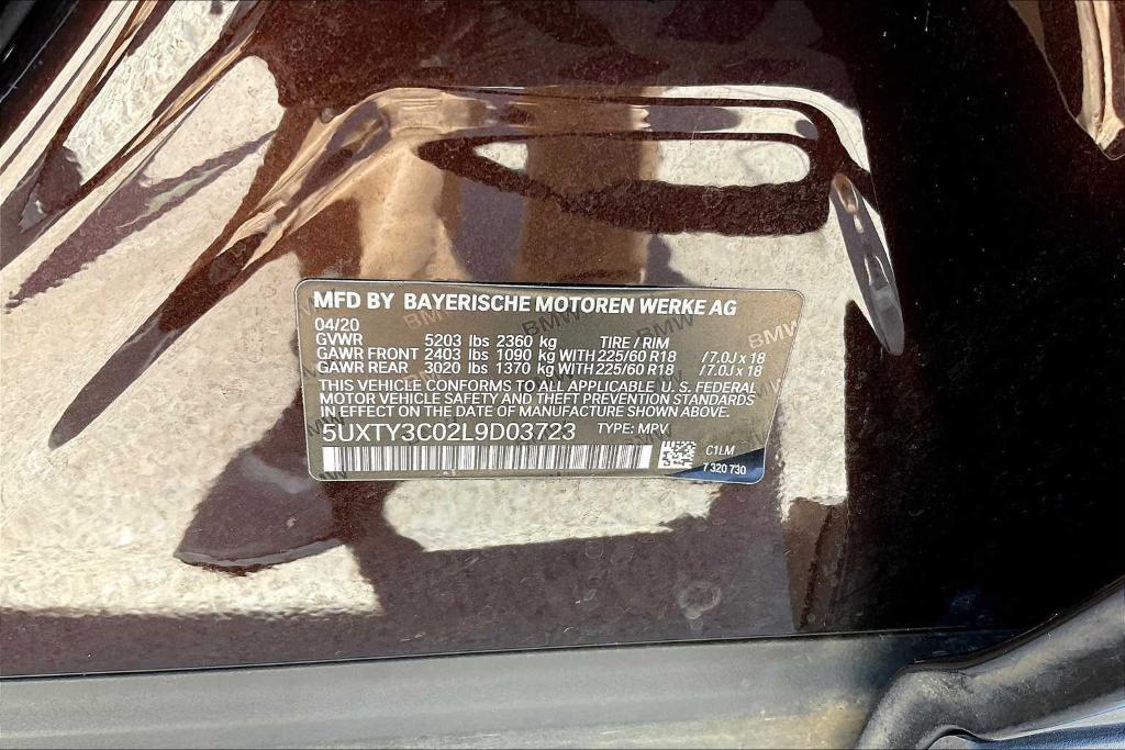 used 2020 BMW X3 car, priced at $20,998