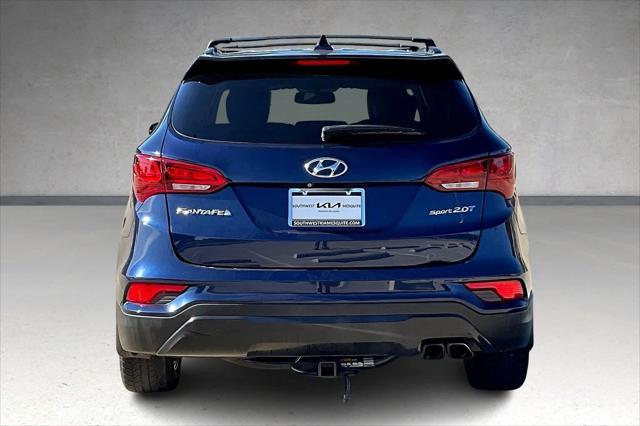 used 2018 Hyundai Santa Fe Sport car, priced at $9,998