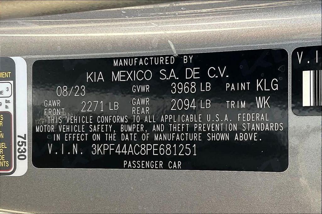 used 2023 Kia Forte car, priced at $23,070
