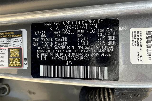 used 2023 Kia Sorento Plug-In Hybrid car, priced at $42,872