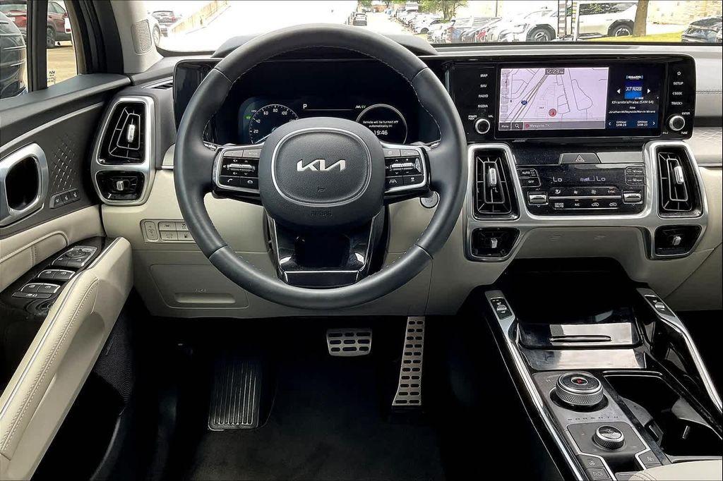 used 2023 Kia Sorento Plug-In Hybrid car, priced at $42,499