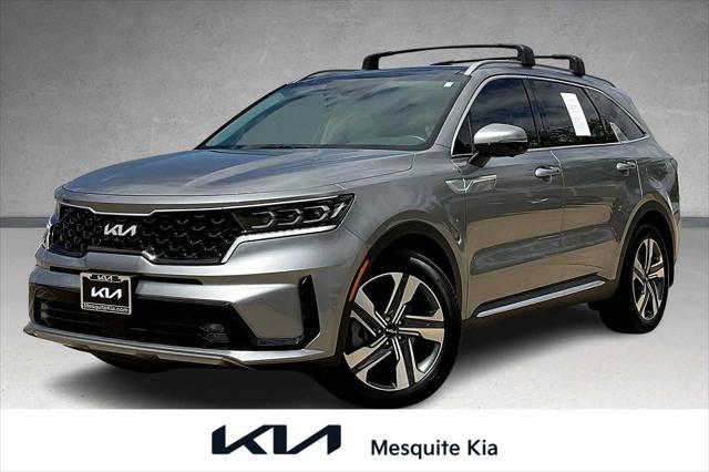 used 2023 Kia Sorento Plug-In Hybrid car, priced at $42,872