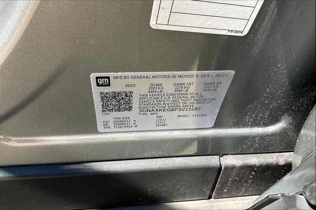 used 2023 Chevrolet Equinox car, priced at $18,994