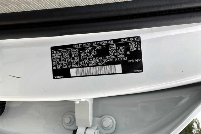 used 2019 Volvo XC90 car, priced at $24,699