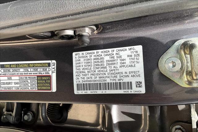used 2019 Honda CR-V car, priced at $19,099