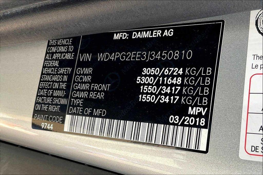 used 2018 Mercedes-Benz Metris car, priced at $26,999