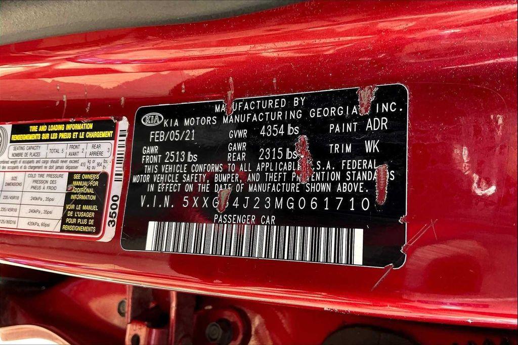 used 2021 Kia K5 car, priced at $21,499