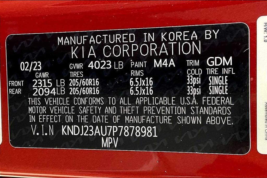 used 2023 Kia Soul car, priced at $18,530