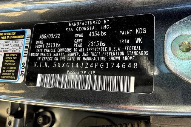 used 2023 Kia K5 car, priced at $19,936