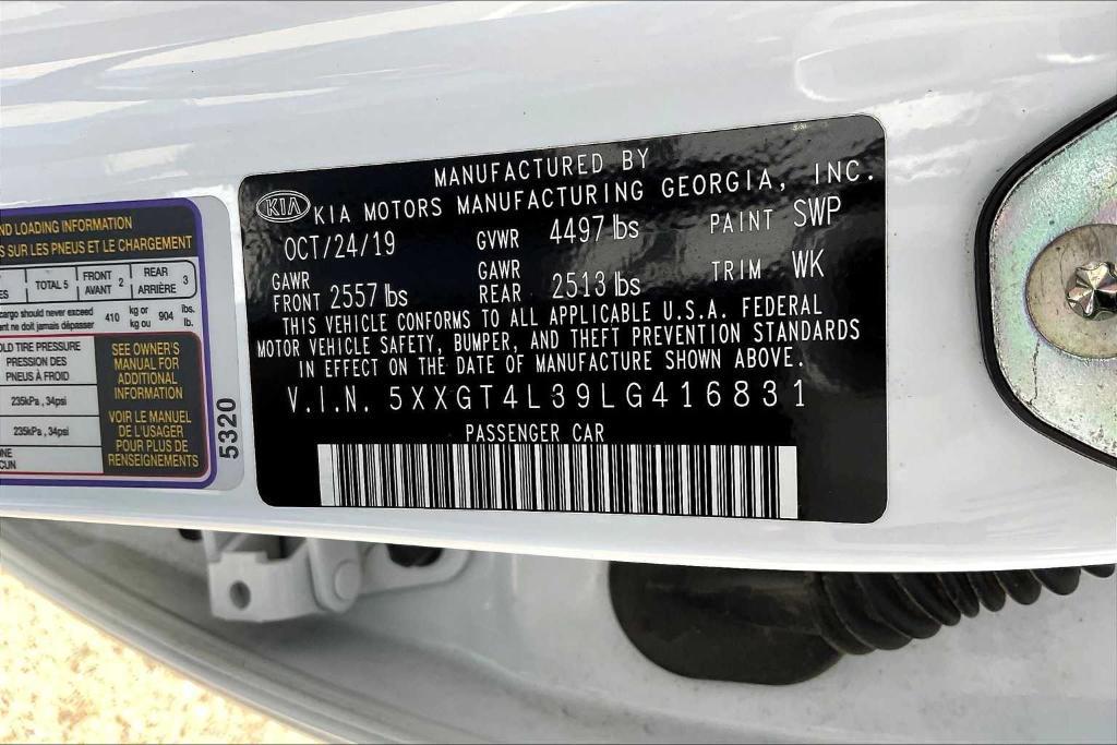 used 2020 Kia Optima car, priced at $12,839