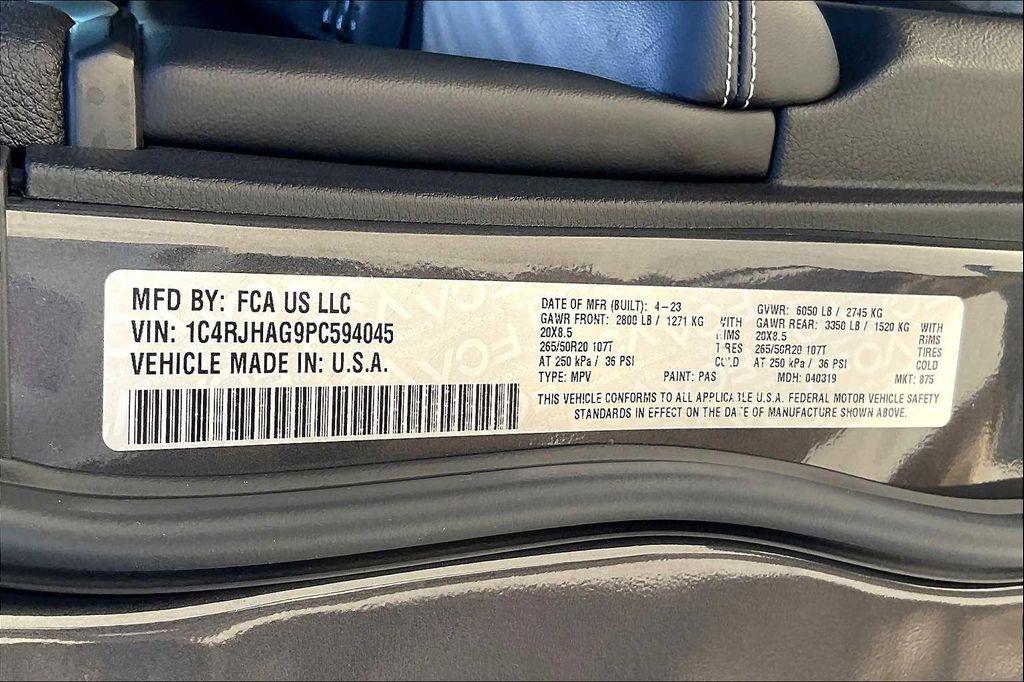 used 2023 Jeep Grand Cherokee car, priced at $31,191