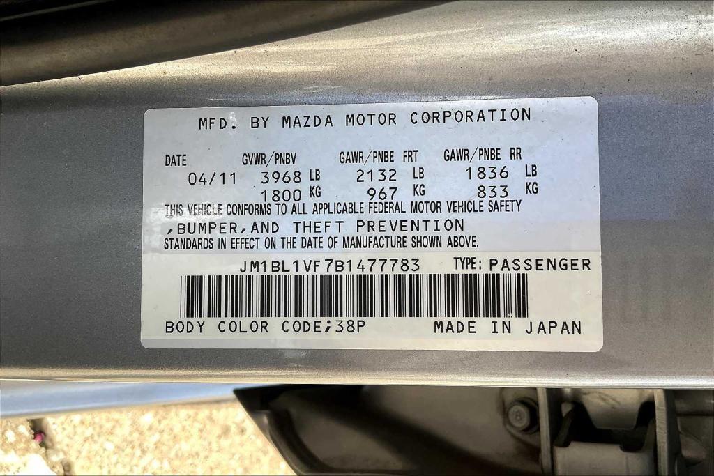 used 2011 Mazda Mazda3 car, priced at $6,995