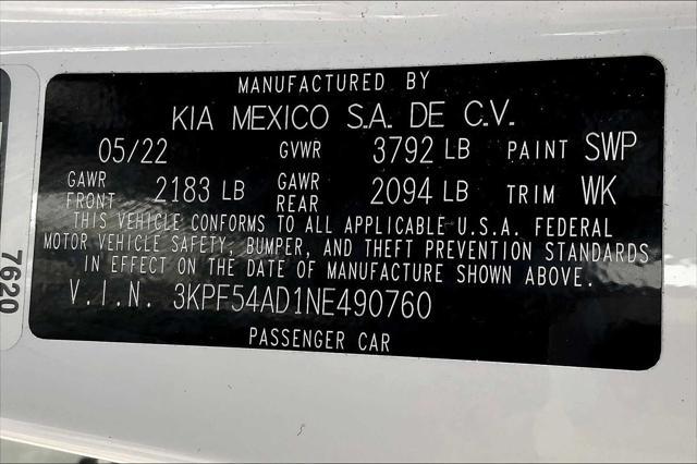 used 2022 Kia Forte car, priced at $19,539