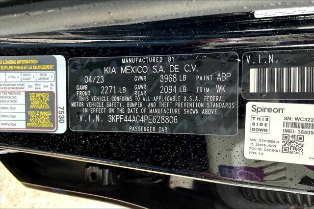 used 2023 Kia Forte car, priced at $20,990
