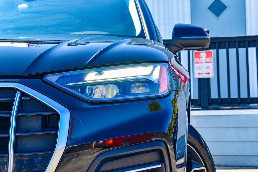 used 2021 Audi Q5 car, priced at $21,400