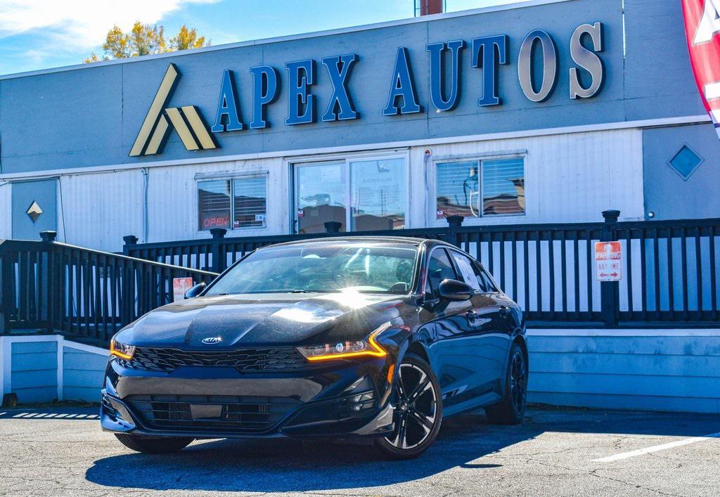 used 2021 Kia K5 car, priced at $19,600