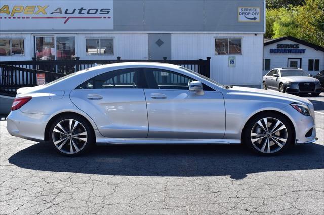 used 2017 Mercedes-Benz CLS 550 car, priced at $19,000