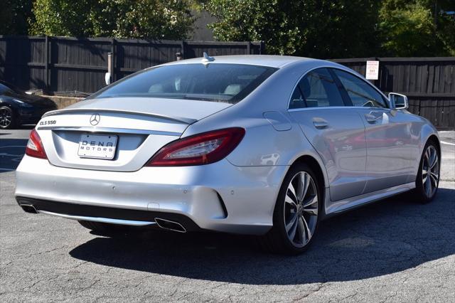 used 2017 Mercedes-Benz CLS 550 car, priced at $19,000