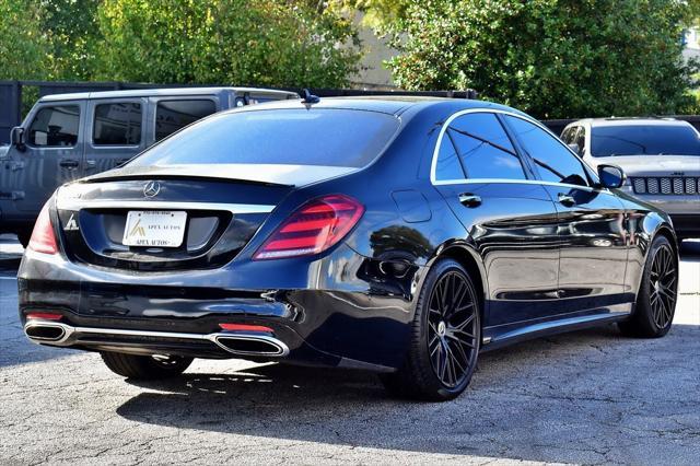 used 2018 Mercedes-Benz S-Class car, priced at $30,791