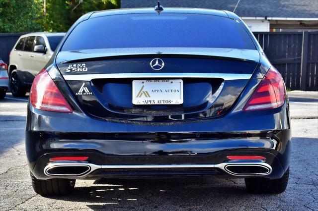 used 2018 Mercedes-Benz S-Class car, priced at $30,791