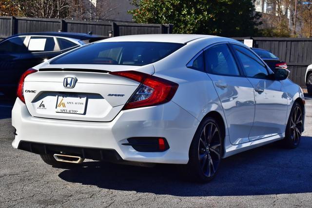 used 2021 Honda Civic car, priced at $17,696