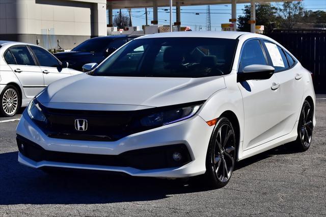 used 2021 Honda Civic car, priced at $17,696