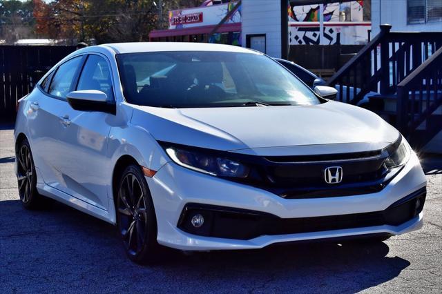 used 2021 Honda Civic car, priced at $17,696