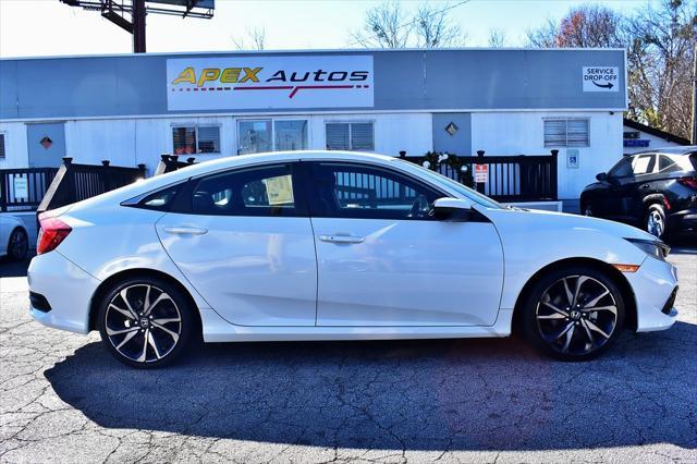 used 2021 Honda Civic car, priced at $17,696