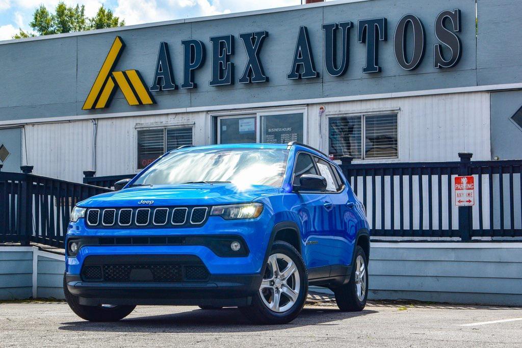 used 2023 Jeep Compass car, priced at $19,809