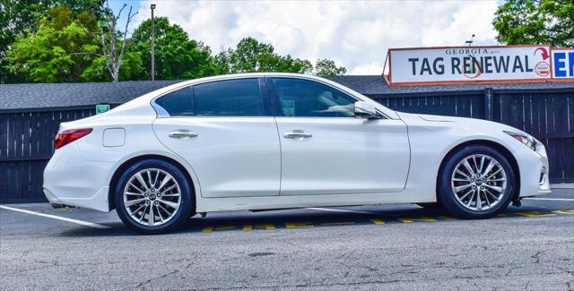 used 2018 INFINITI Q50 car, priced at $18,503