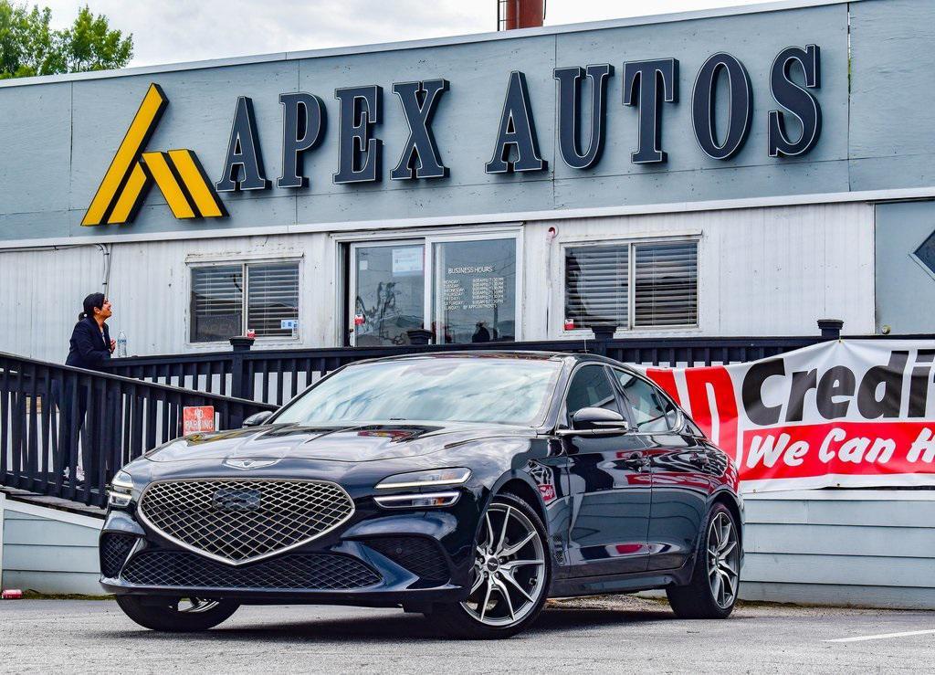 used 2022 Genesis G70 car, priced at $20,991