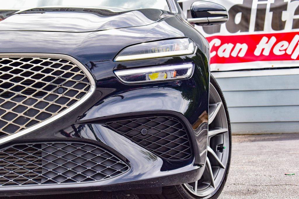 used 2022 Genesis G70 car, priced at $20,991