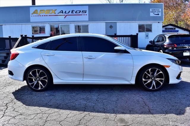 used 2021 Honda Civic car, priced at $18,791