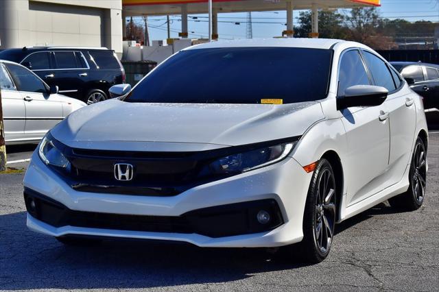 used 2021 Honda Civic car, priced at $18,791