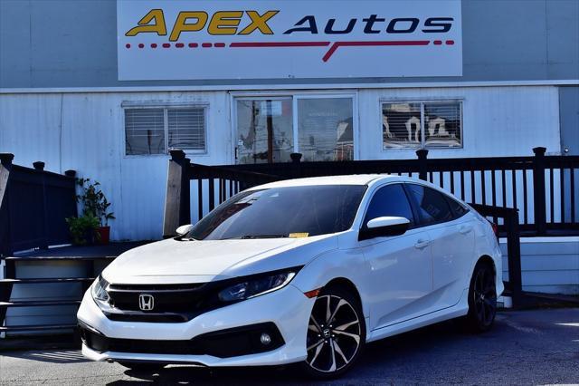 used 2021 Honda Civic car, priced at $18,791