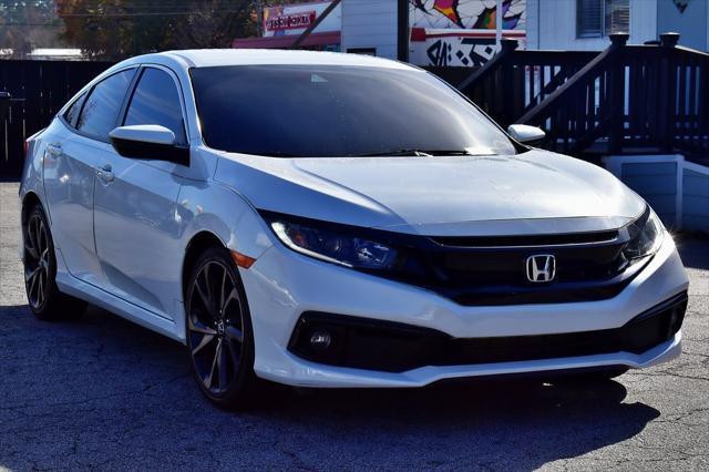 used 2021 Honda Civic car, priced at $18,791